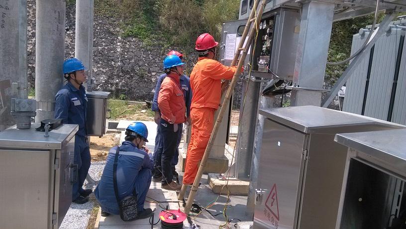 彩虹多多为南宁上林供电公司提供现场指导04